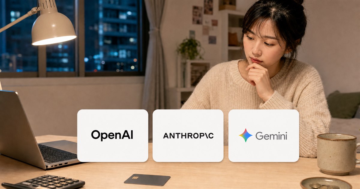 AI 訂閱刷哪張信用卡最划算?ChatGPT、Claude、Gemini 場景對應攻略 2026